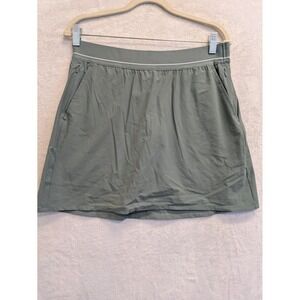 SOYBU Resort Skort Womens Size S Green Athletic Skirt with Built In‎ Shorts